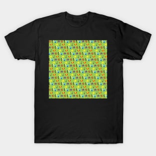 Villains Pattern T-Shirt